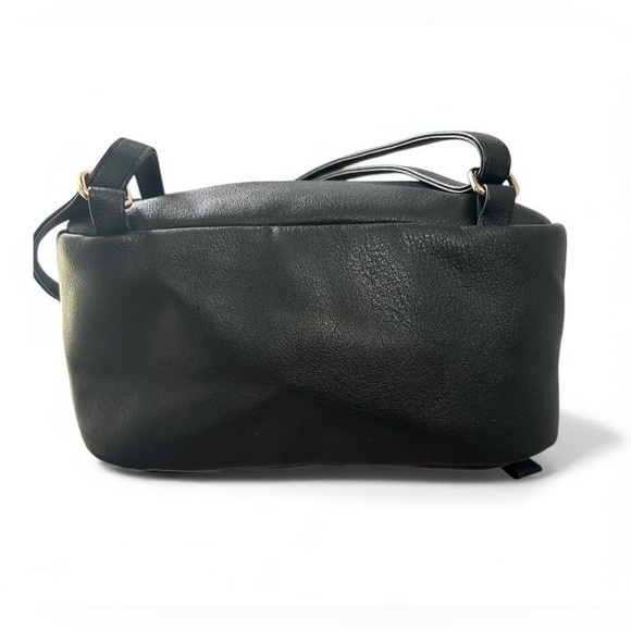 Torrid Elegant Black Faux Leather Backpack With Boucle Sweater Front Pocket main image 7